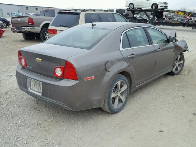1G1ZC5E18BF284662 - 2011 CHEVROLET MALIBU 1LT GOLD photo 4