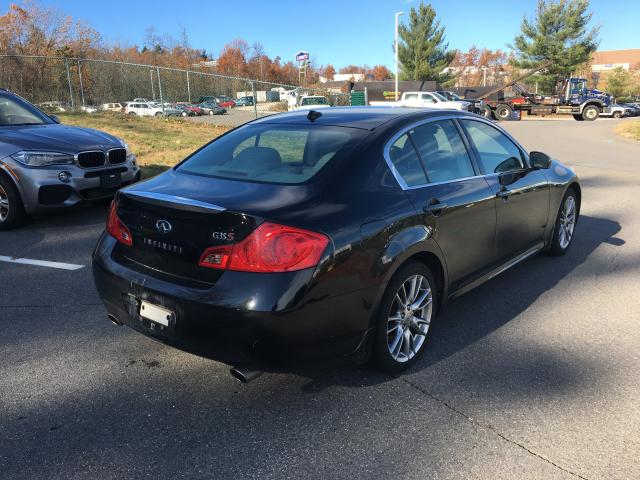 JNKBV61E27M728296 - 2007 INFINITI G35 BLACK photo 3