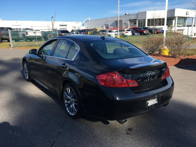 JNKBV61E27M728296 - 2007 INFINITI G35 BLACK photo 4