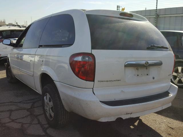 2A4GP44R47R156689 - 2007 CHRYSLER TOWN & COU WHITE photo 3