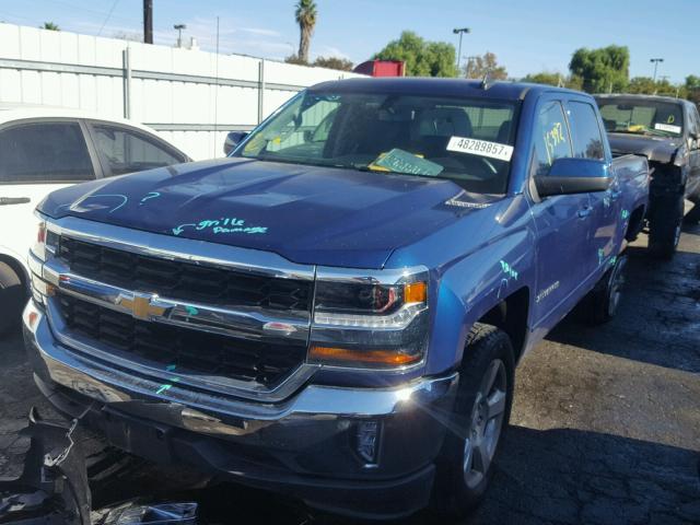 3GCPCREC8GG341259 - 2016 CHEVROLET SILVERADO BLUE photo 2