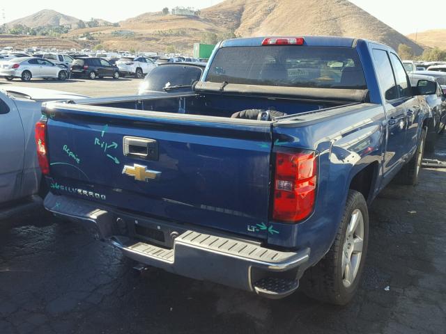 3GCPCREC8GG341259 - 2016 CHEVROLET SILVERADO BLUE photo 4