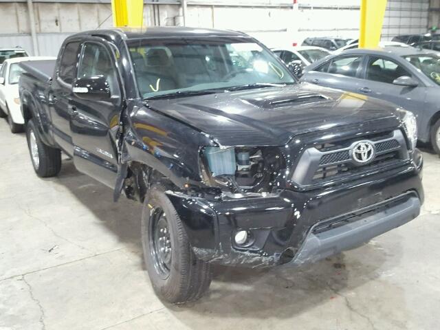 3TMMU4FN5EM069741 - 2014 TOYOTA TACOMA DOU BLACK photo 1