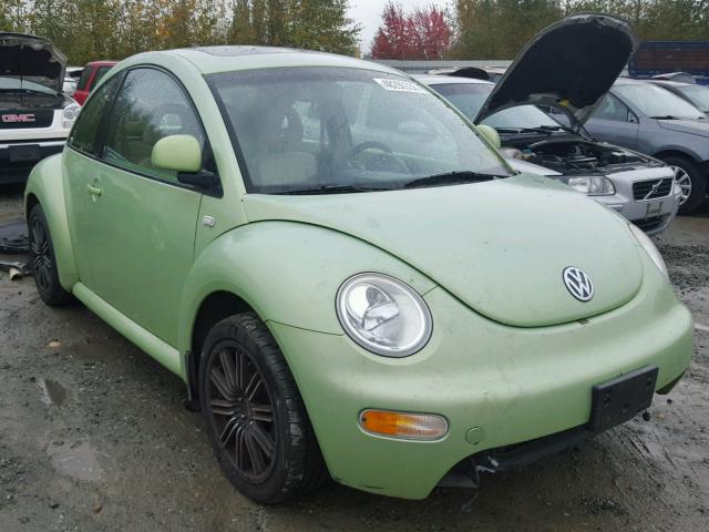 3VWCF21CXYM435419 - 2000 VOLKSWAGEN NEW BEETLE 绿色 照片 1