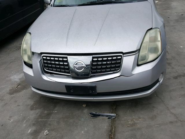 1N4BA41EX6C816959 - 2006 NISSAN MAXIMA SE SILVER photo 9