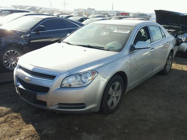 1G1ZF57578F243553 - 2008 CHEVROLET MALIBU HYB SILVER photo 2