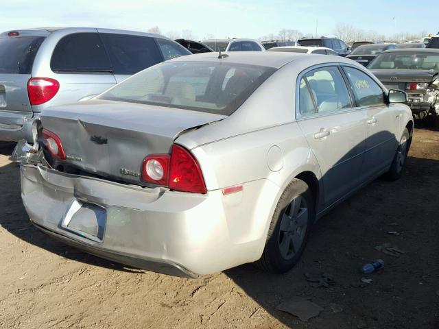 1G1ZF57578F243553 - 2008 CHEVROLET MALIBU HYB SILVER photo 4