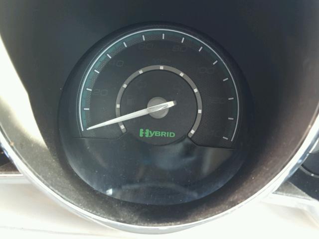 1G1ZF57578F243553 - 2008 CHEVROLET MALIBU HYB 银色 照片 8