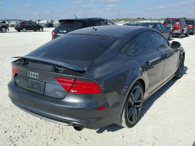 WAU2GAFC8FN051167 - 2015 AUDI A7 PRESTIG GRAY photo 4