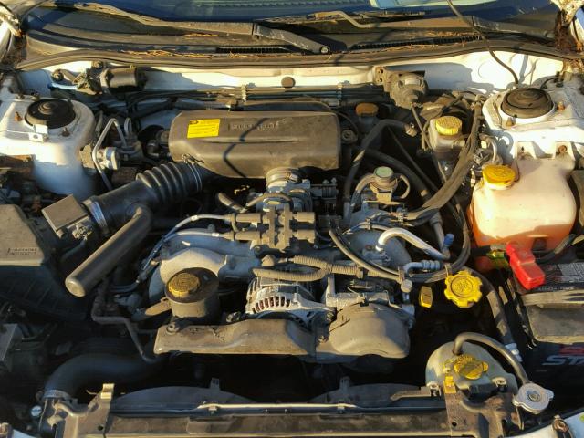 4S3BG6854W6650205 - 1998 SUBARU LEGACY 30T WHITE photo 7