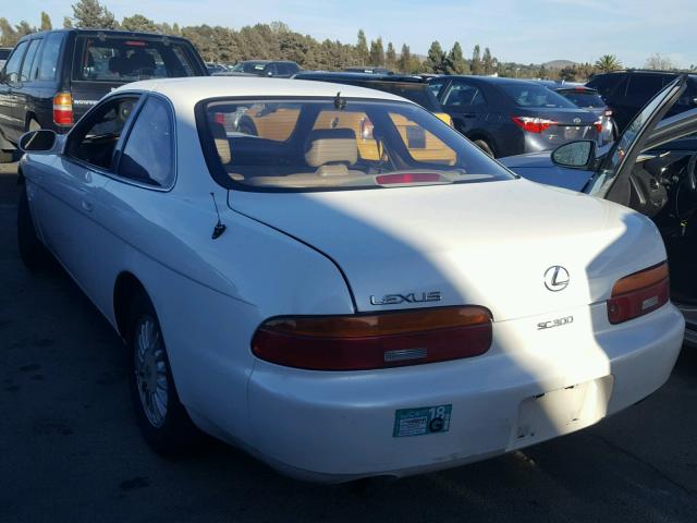 JT8JZ31CXN0006429 - 1992 LEXUS SC 300 WHITE photo 3