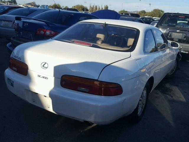 JT8JZ31CXN0006429 - 1992 LEXUS SC 300 WHITE photo 4