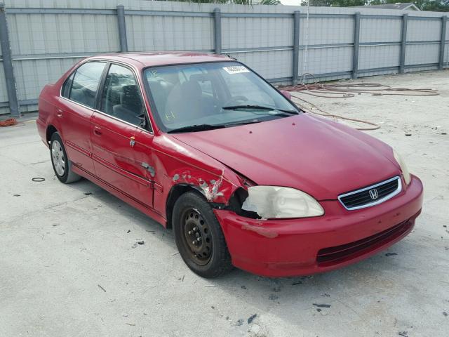 1HGEJ6672WL009477 - 1998 HONDA CIVIC LX RED photo 1