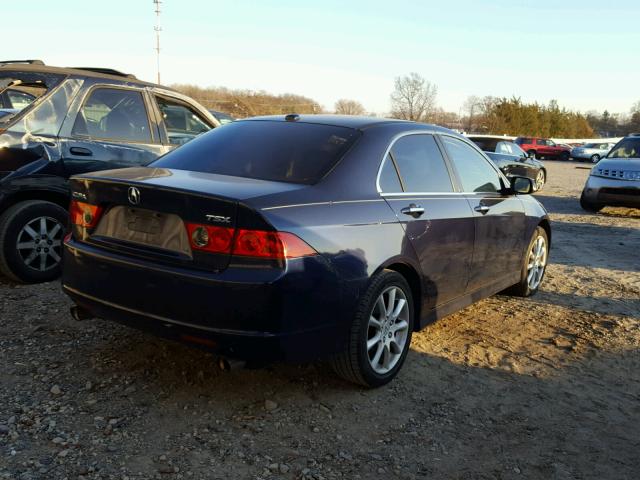 JH4CL96866C000631 - 2006 ACURA TSX BLUE photo 4