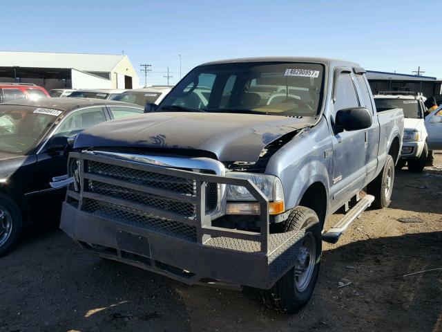 1FTNX21P94EB27573 - 2004 FORD F250 SUPER BLUE photo 2