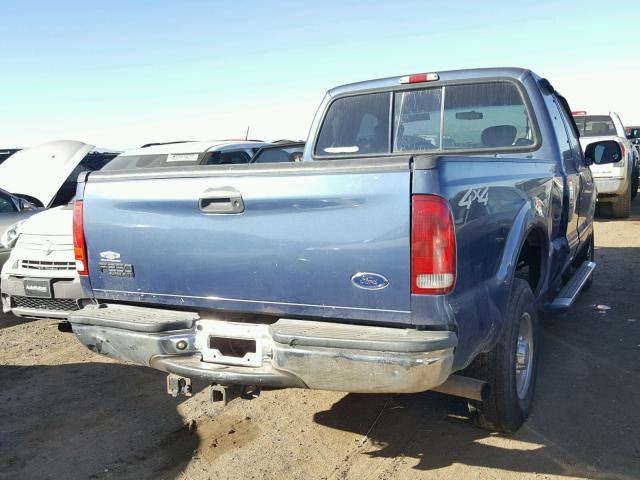 1FTNX21P94EB27573 - 2004 FORD F250 SUPER BLUE photo 4