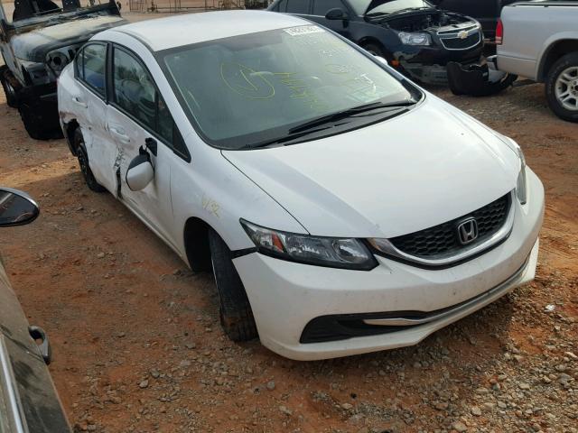 19XFB2F51DE048994 - 2013 HONDA CIVIC LX WHITE photo 9