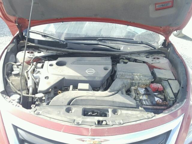 1N4AL3AP8EC196872 - 2014 NISSAN ALTIMA 2.5 RED photo 7