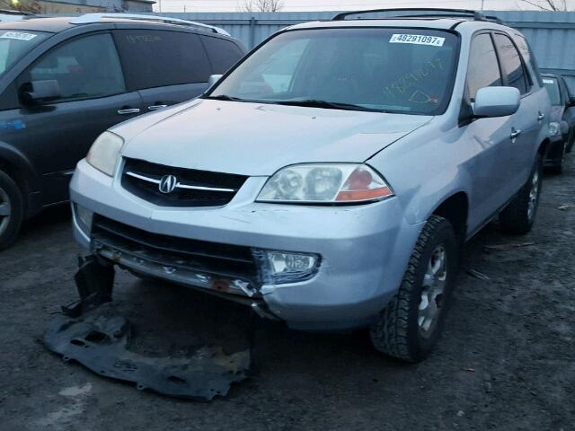 2HNYD18642H004602 - 2002 ACURA MDX TOURIN SILVER photo 2