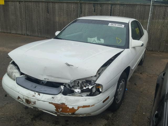 2G1WW12M3X9118471 - 1999 CHEVROLET MONTE CARL თეთრი ფოტო 2