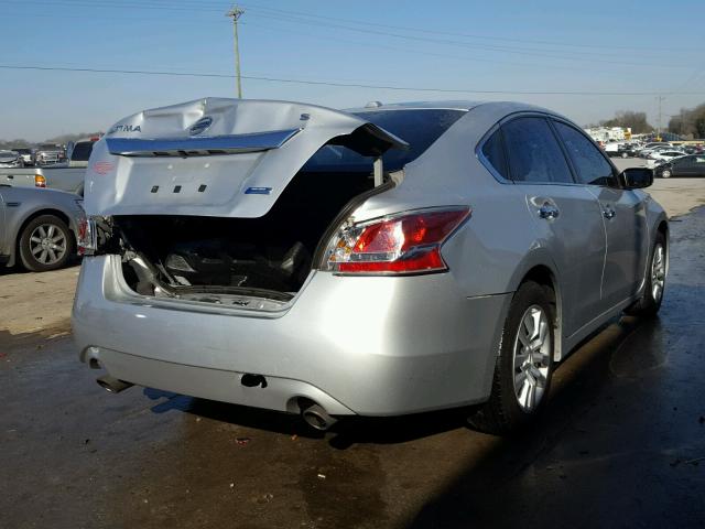 1N4AL3AP8EC138793 - 2014 NISSAN ALTIMA 2.5 SILVER photo 4