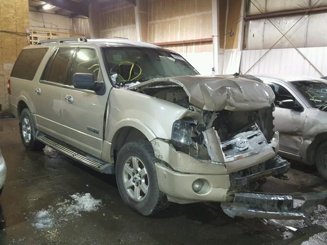 1FMFK16538LA37305 - 2008 FORD EXPEDITION WHITE photo 1