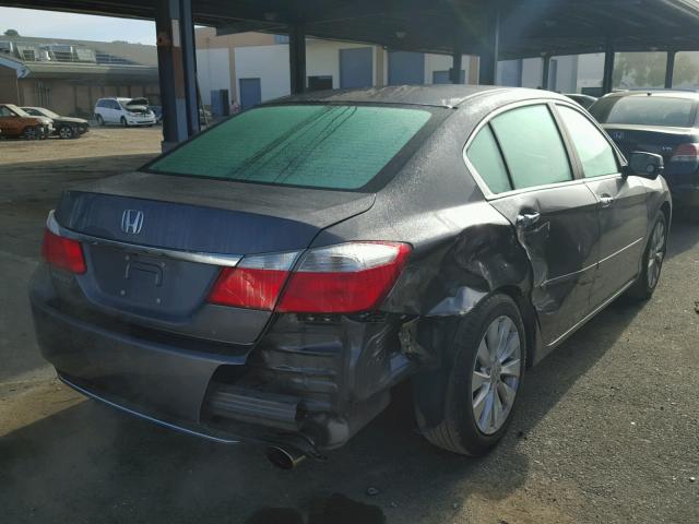 1HGCR2F76EA203724 - 2014 HONDA ACCORD EX CHARCOAL photo 4