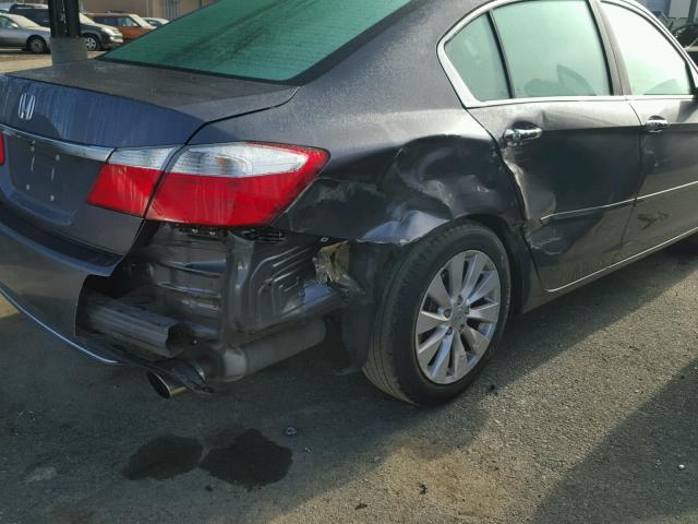 1HGCR2F76EA203724 - 2014 HONDA ACCORD EX CHARCOAL photo 9