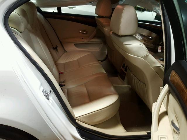 WBANV13548CZ56223 - 2008 BMW 528 XI Beyaz fotoğraf 6