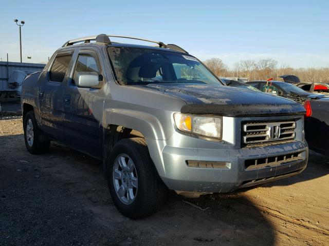 2HJYK16556H549764 - 2006 HONDA RIDGELINE BLUE photo 1