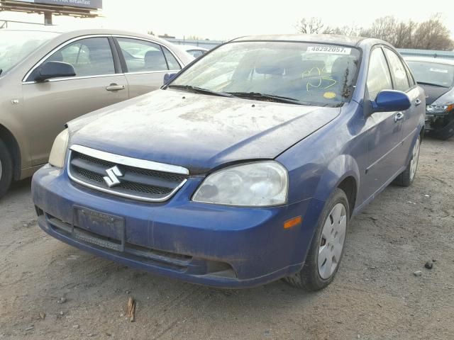 KL5JD56Z27K558786 - 2007 SUZUKI FORENZA BA BLUE photo 2