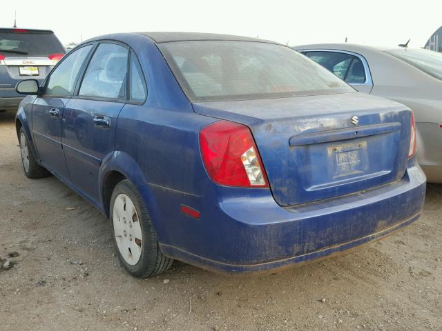 KL5JD56Z27K558786 - 2007 SUZUKI FORENZA BA BLUE photo 3