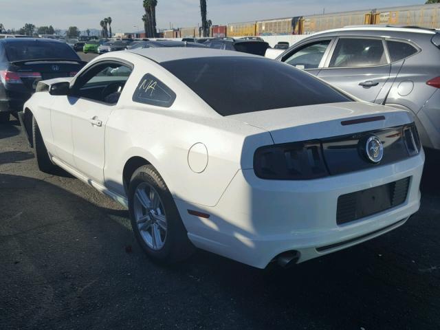 1ZVBP8AM3D5203166 - 2013 FORD MUSTANG WHITE photo 3