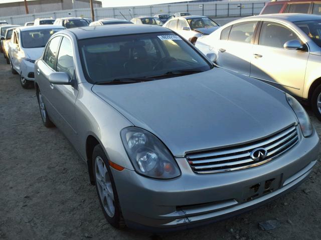 JNKCV51FX4M712432 - 2004 INFINITI G35 SILVER photo 1