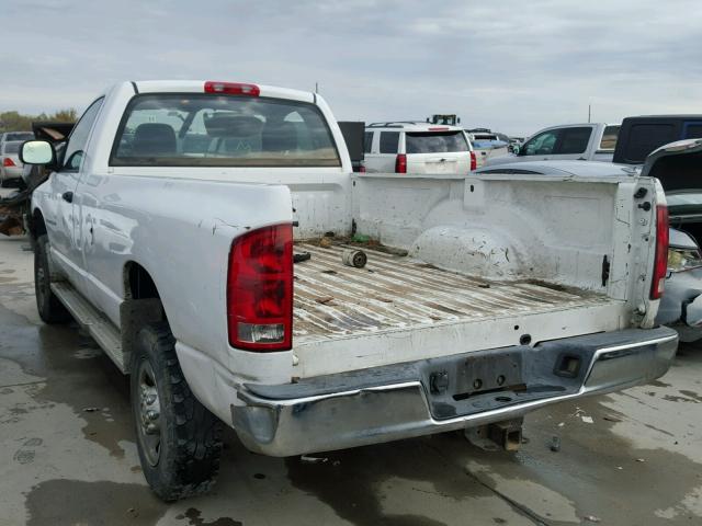 3D7KS26C65G766226 - 2005 DODGE RAM 2500 S Ağ foto 3