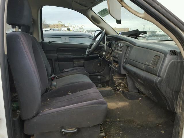 3D7KS26C65G766226 - 2005 DODGE RAM 2500 S Ağ foto 5