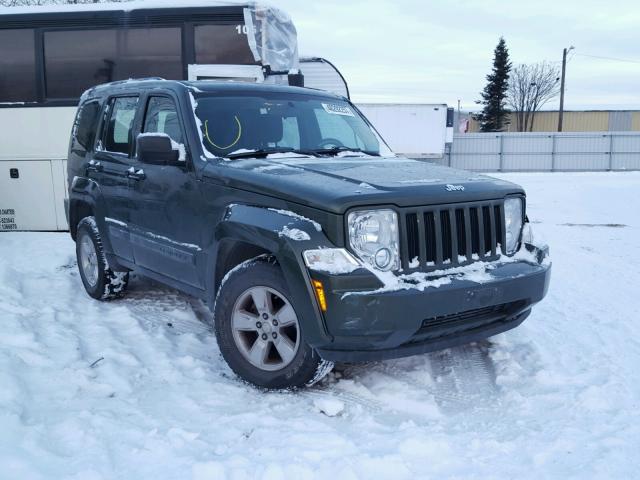 1J8GN28K59W510042 - 2009 JEEP LIBERTY SP GREEN photo 2