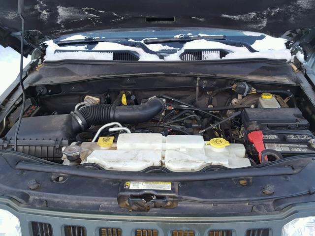 1J8GN28K59W510042 - 2009 JEEP LIBERTY SP GREEN photo 7