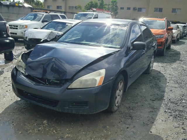 3HGCM56456G709604 - 2006 HONDA ACCORD LX GRAY photo 2