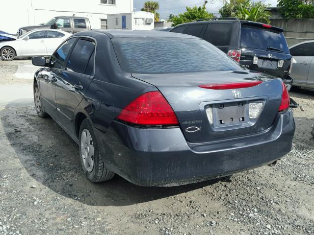 3HGCM56456G709604 - 2006 HONDA ACCORD LX GRAY photo 3