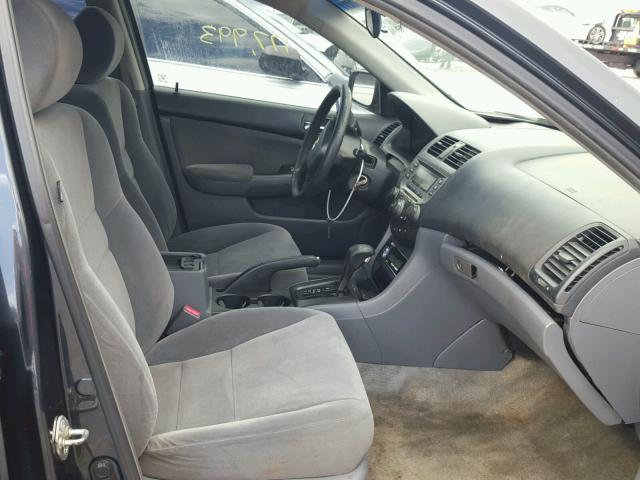 3HGCM56456G709604 - 2006 HONDA ACCORD LX GRAY photo 5