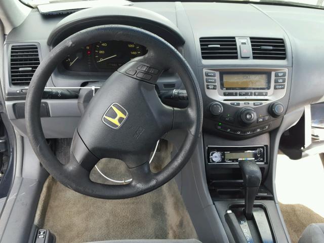 3HGCM56456G709604 - 2006 HONDA ACCORD LX GRAY photo 9