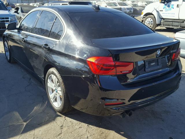 WBA8B9C52HK884707 - 2017 BMW 330 I BLACK photo 3