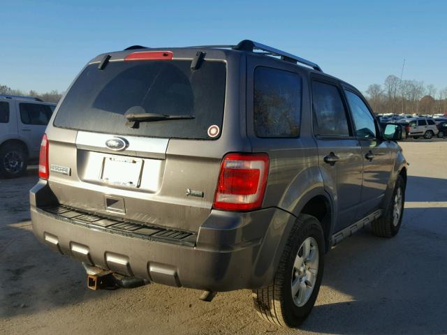 1FMCU9EG1AKC91248 - 2010 FORD ESCAPE LIM GRAY photo 4