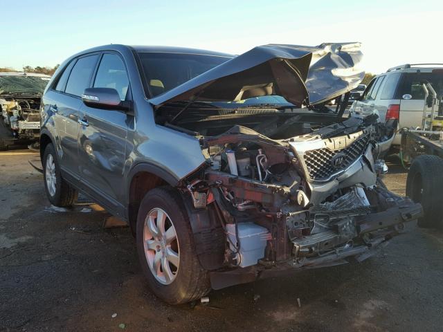 5XYKT3A10CG202277 - 2012 KIA SORENTO BA GRAY photo 1