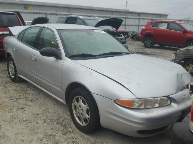 1G3NK52F63C226139 - 2003 OLDSMOBILE ALERO GX SILVER photo 1