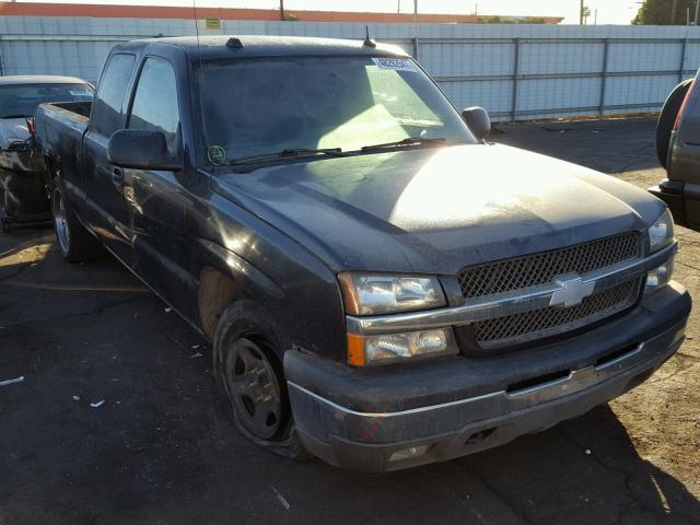 2GCEC19T841215605 - 2004 CHEVROLET SILVERADO GRAY photo 1