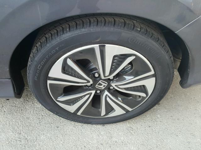 2HGFC3B32HH358171 - 2017 HONDA CIVIC EX ნაცრისფერი ფოტო 9