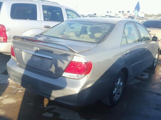 4T1BE30K65U604435 - 2005 TOYOTA CAMRY LE SILVER photo 4