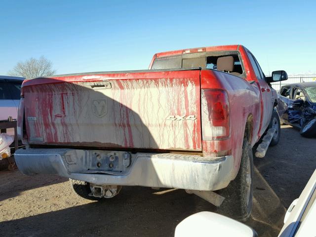 3C6UR5JJ0EG287992 - 2014 RAM 2500 SLT RED photo 4